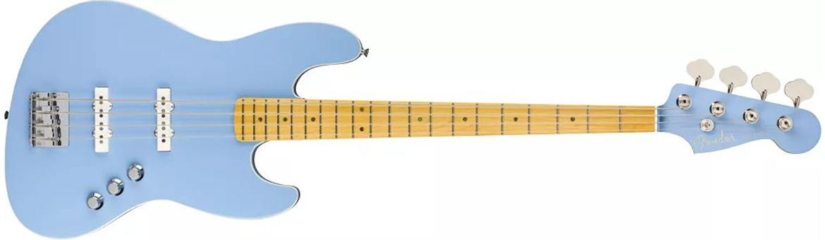 Fender Aerodyne Special Precision Bass and Jazz Bass California Blue J Bass